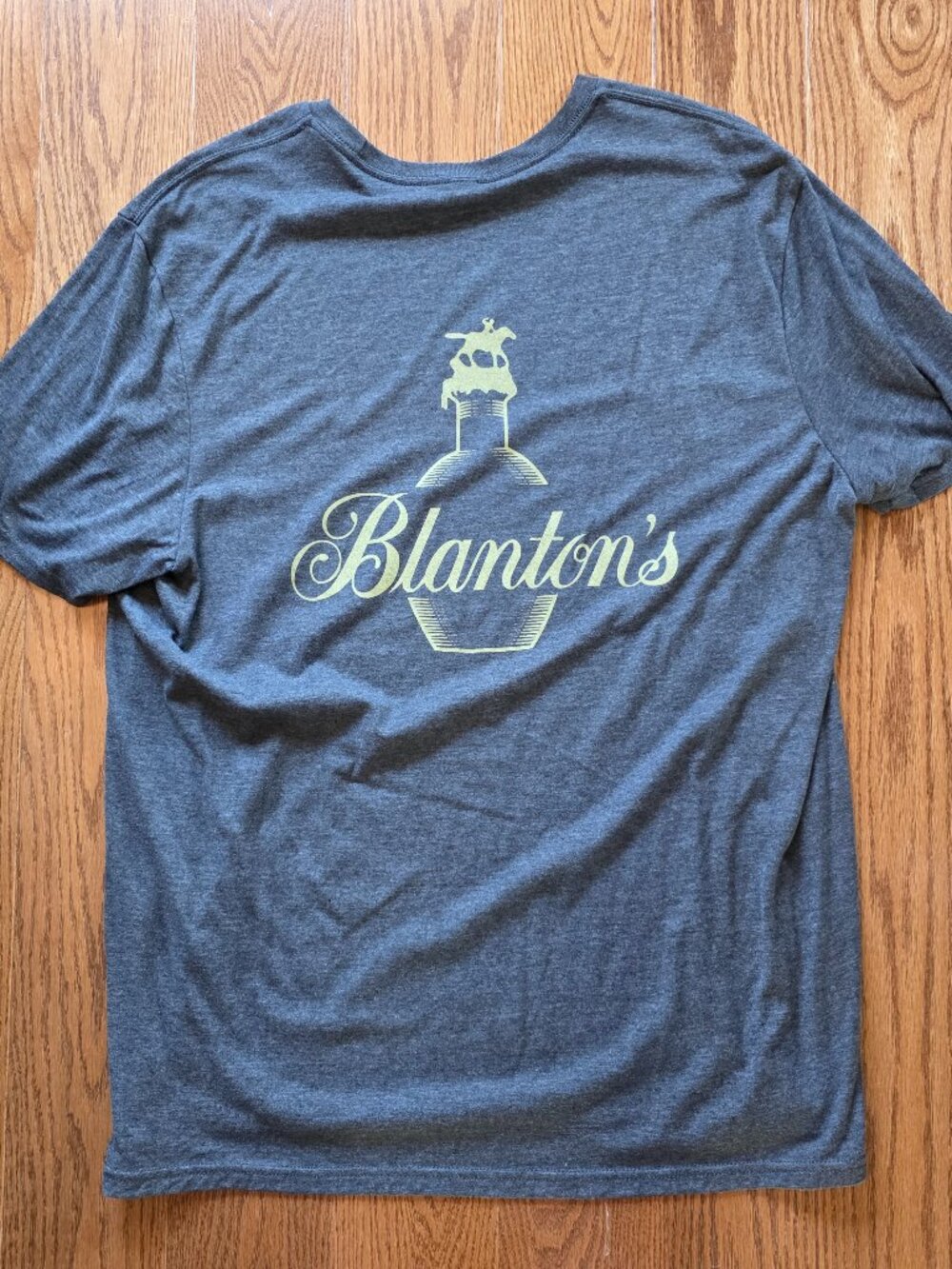 XXL Blanton's Bourbon Grey Tshirt